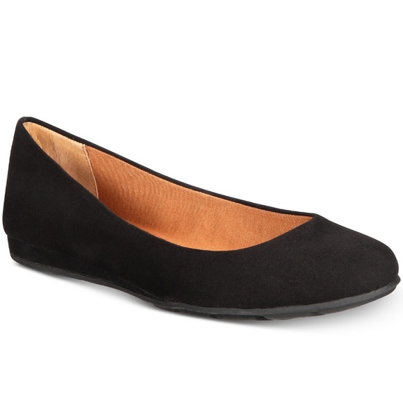 American Rag Shoes - American Rag Ellie Ballet Flats, Black, Mi…